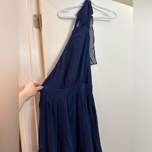 NWT Reformation Andee Dress - Navy